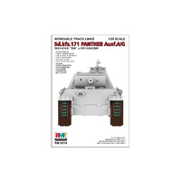 Ryefield 5014 1/35 Workable track links for Panther A/G Plastic Model Kit