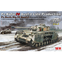 Ryefield 5033 1/35 Pz.kpfw.IV Ausf.J late production /Pz.beob.wg.IV Ausf.J w/workable track links