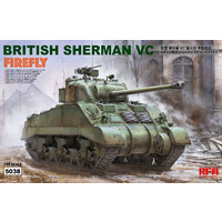 Ryefield 5038 1/35 British Sherman vc firefly w/workable track links Plastic Model Kit
