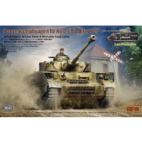 Ryefield 5043 Pz. Kpfw. IV Ausf. J Last Production w/full interior Plastic Model Kit