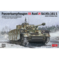 Ryefield 5046 Pz.kpfw.IV Ausf.H early production w/workable track links Plastic Model Kit