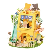 Rolife Mini House DIY Cat House Kit