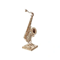Rolife Classical 3D Saxophone Wooden Model Kit