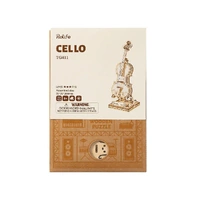 Rolife Classical Cello 3D Wooden Kit