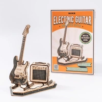 Rolife Classical Electric Guitar 3D Wooden Kit
