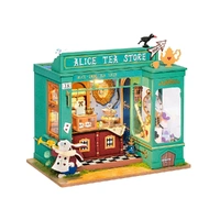 Rolife Mini House DIY Alice's Tea Store Kit