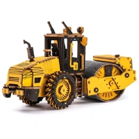 ROKR Road Roller 3D Wooden Kit