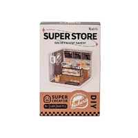 Rolife DIY Plastic Superstore Golden Wheat Bakery Kit