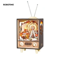 Rolife Music Box Sunset Carnival Mechanical 3D Wooden Kit