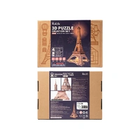 Rolife DIY Night Of The Eiffel Tower 3D Wooden Kit