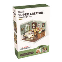 Rolife Mini House DIY Sweet Sips Tea Room Kit