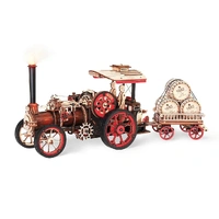 ROKR Steam Engine Mechanical 3D Wooden Kit