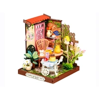 Rolife Mini House DIY Fancy Tea Yard Room Kit
