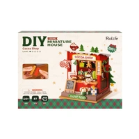 Rolife Mini House DIY Cocoa Shop Kit