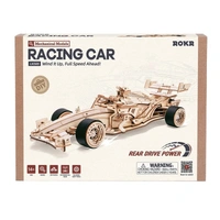 ROKR Mechanical Models F1 Racing Car 3D Wooden Kit