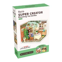 Rolife DIY Plastic Superstore Blooming Tea Garden Kit