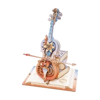 Rolife Music Box Symphony Of Gorgeous Dreams (Cello) Wooden Model Kit