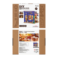 Rolife Mini House DIY Leisure Time Tea Room Kit