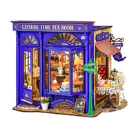 Rolife Mini House DIY Leisure Time Tea Room Kit
