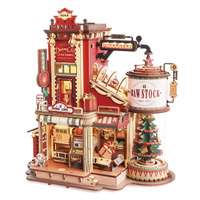 ROKR Music Box Dream Gift Factory Mechanical Wooden Kit