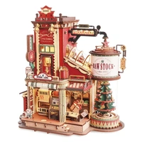 ROKR Music Box Dream Gift Factory Mechanical Wooden Kit