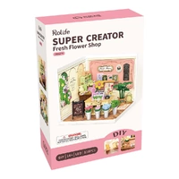 Rolife DIY Plastic Superstore Fresh Flower Shop Kit