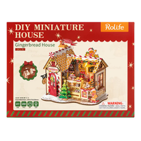 Rolife DIY Mini House Gingerbread House Kit
