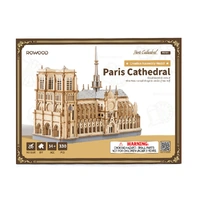 Rowood DIY Paris Cathedral (Notre Dame) Wooden Model Kit