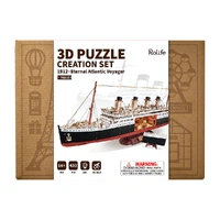 Rolife DIY 1912 Eternal Atlantic Voyager (Titanic) Wooden Model Kit