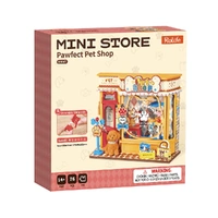 Rolife DIY Mini Store Pawfect Pet Shop Kit