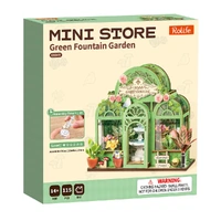 Rolife DIY Mini Store Green Fountain Garden Kit