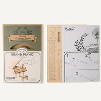 Rolife Classical Grand Piano 3D Wooden Kit