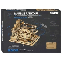 ROKR Marble Run Waterwheel Mechanical 3D Wooden Kit