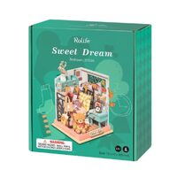 Robotime DIY Mini House Sweet Dream - Bedroom