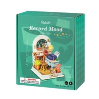 Robotime DIY Mini House Record Mood - Study