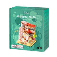 Rolife Mini House DIY Bubble Bath Bathroom Kit