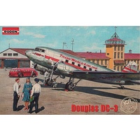 Roden 1/144 Douglas DC-3 Plastic Model Kit