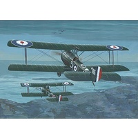 Roden 1/48 SOPWITH 1 1/2 STRUTTER comic fighter Plastic Model Kit 407