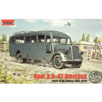 Roden 1/72 OPEL BLITZ OMNIBUS model W39 Ludewig (Essen) Plastic Model Kit 720