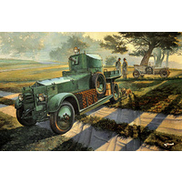 Roden 1/35 RR Armored Car 1920 Pattern Mk1 Plastic Model Kit