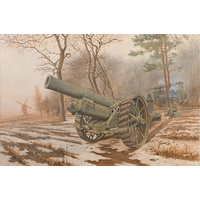 Roden 1/35 BL 8-inch Howitzer Mk.VI Plastic Model Kit [813]