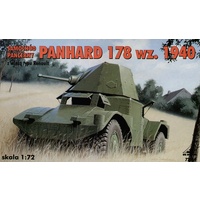 RPM 1/72 Armored car AMD Panhard 178 wz.1940 w/turret Renault Plastic Model Kit