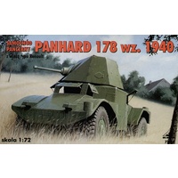 RPM 1/72 Armored car AMD Panhard 178 wz.1940 w/turret Renault Plastic Model Kit [72304]
