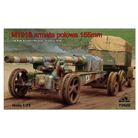 RPM 72600 1/72 M1918 Field gun 155mm France 1918 Plastic Model Kit