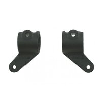 RPM Traxxas Front Bearing Carriers (Black) 80372