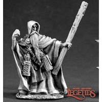 Reaper: Dark Heaven Legends: Vistaril Quillscratch, Wizard (metal) Unpainted Miniature