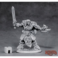 Reaper: Dark Heaven Legends: Ankoa, Barbarian Hero (metal) Unpainted Miniature