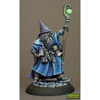 Reaper: Reaper Dungeon Dwellers: Luwin Phost, Wizard (metal) Unpainted Miniature