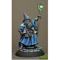 Reaper: Reaper Dungeon Dwellers: Luwin Phost, Wizard (metal) Unpainted Miniature
