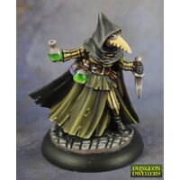 Reaper: Reaper Dungeon Dwellers: Sister Hazel, Plague Doctor (metal) Unpainted Miniature